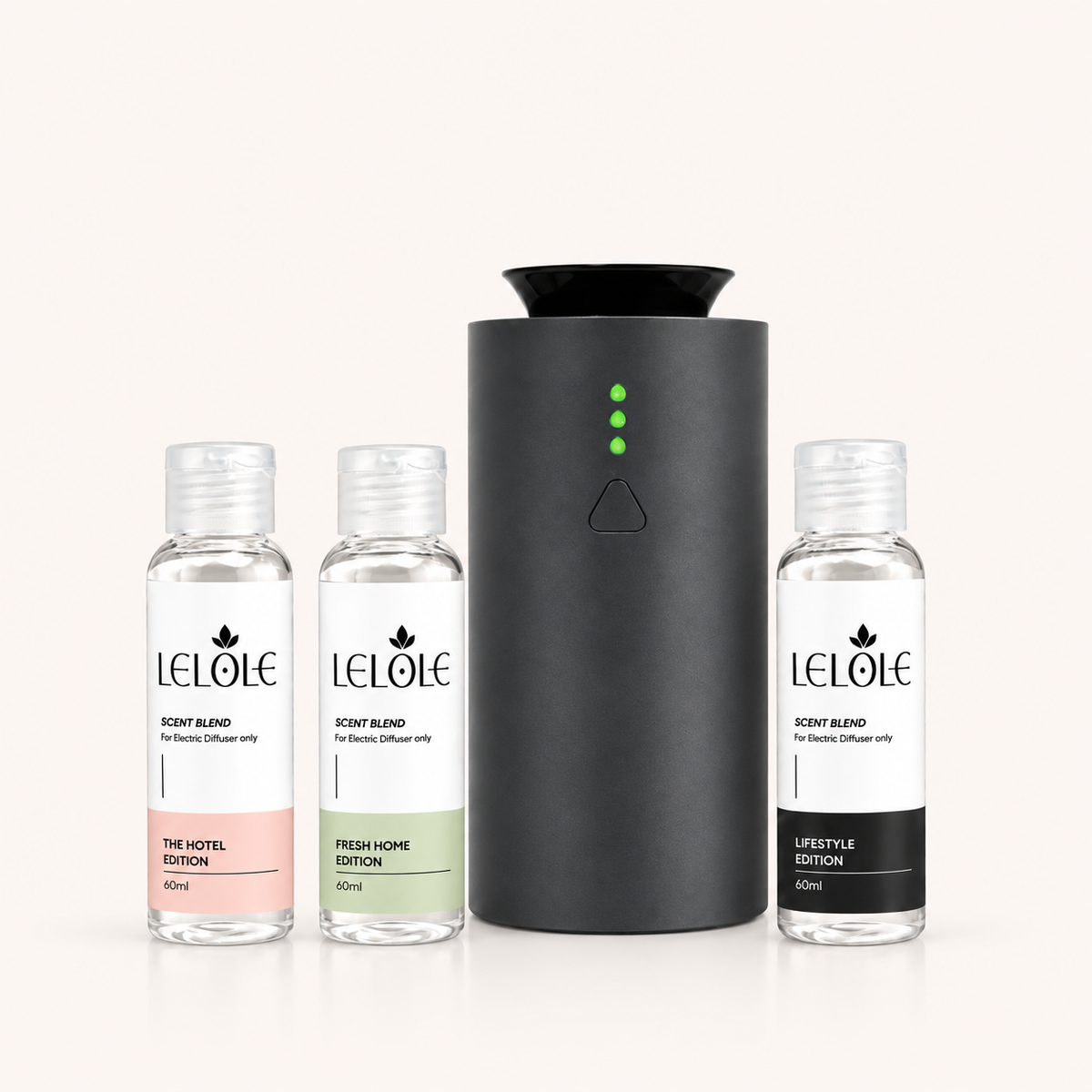 מארז SCENT CAR עם 3 בקבוקי תמצית ריח 60 מ"ל מבית LELOLE